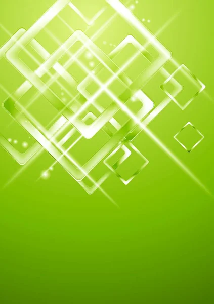 Abstrakte Licht Grün Tech Hintergrund Vektor Design Eps — Stockfoto