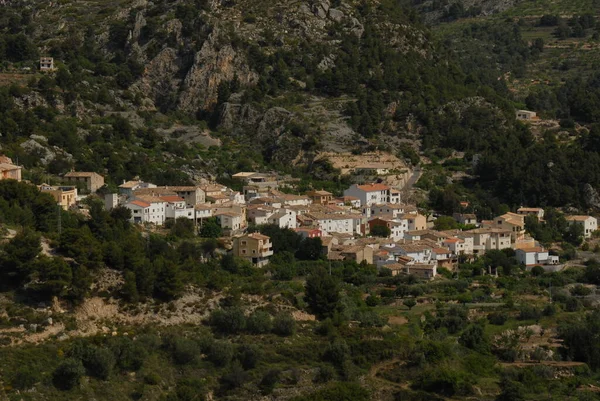 Espanha Ruínas Guadalest Costa Blanca — Fotografia de Stock