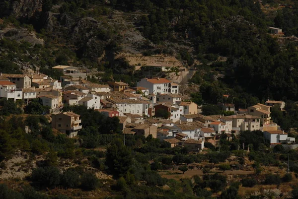 Spanje Ruïnes Guadalest Costa Blanca — Stockfoto
