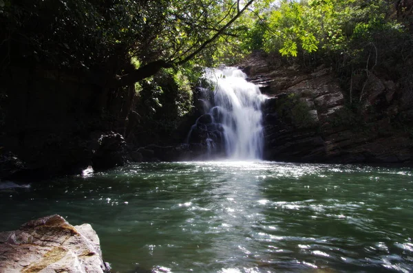 Pirenopolis Cachoeira Santa Maria — Stockfoto