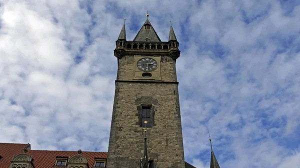 Gamle Historiske Tårn Praha – stockfoto