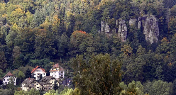 Falkenstein Kayası Bad Herrenalb Yakınlarında — Stok fotoğraf