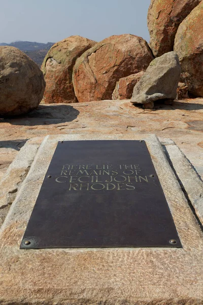 Grab Von Cecil Rhodes — Foto de Stock