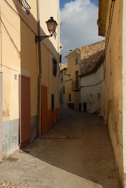 Spagna Castello Rovine Biar Costa Blanca — Foto Stock