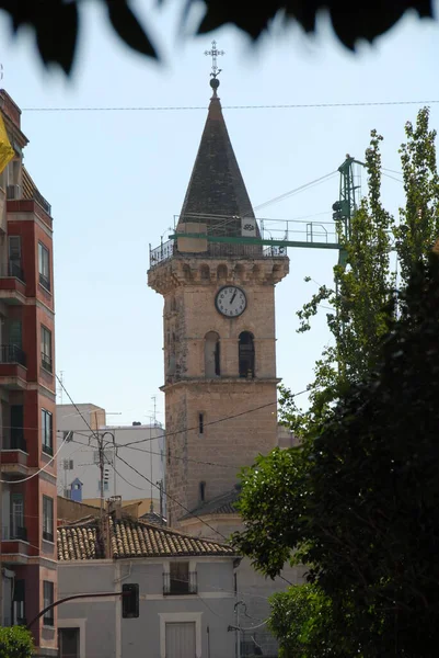 Spanien Costa Blanca Villena Fassaden — Stockfoto