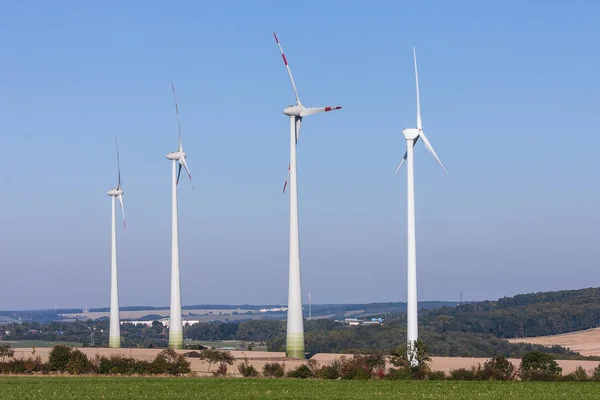 Turbiny Wiatrowe Energia Elektryczna — Zdjęcie stockowe