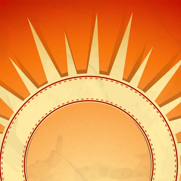 Summer Background Sun Vector Illustration Eps — Stock Photo, Image