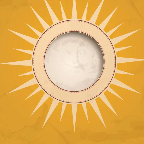 Summer Background Sun Ilustraţie Vectorială Eps — Fotografie, imagine de stoc