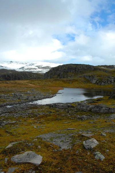Norwegen Wikafjell Wunderschöne Berge — Stockfoto