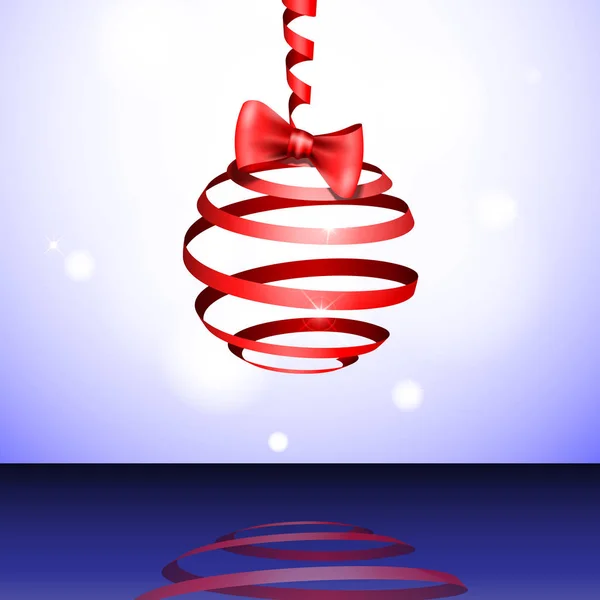 Christmas Balls Celebratory Background Vector Illustration Eps — Stock Photo, Image