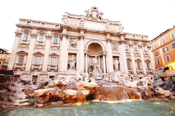 Fountain Trevi Rome Italy Europe — Stock Photo, Image