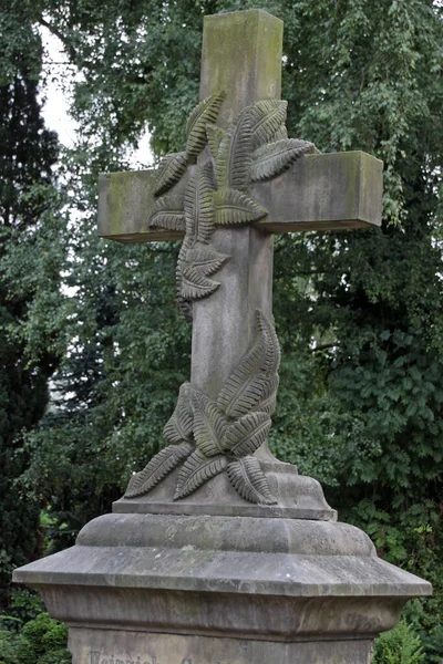 Estatua Jesucristo Cementerio —  Fotos de Stock