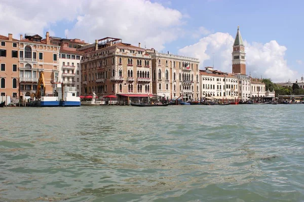 Θέα Του Μεγάλου Καναλιού Στη Βενετία Ιταλία — Φωτογραφία Αρχείου