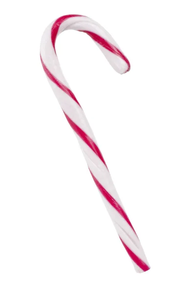 Christmas Lollypop Isolated White Background — Stock Photo, Image
