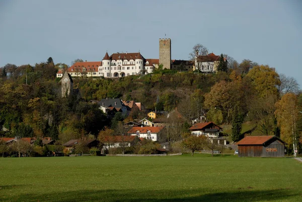 Neubeuern Obec Okrese Rosenheim Bavorsku — Stock fotografie