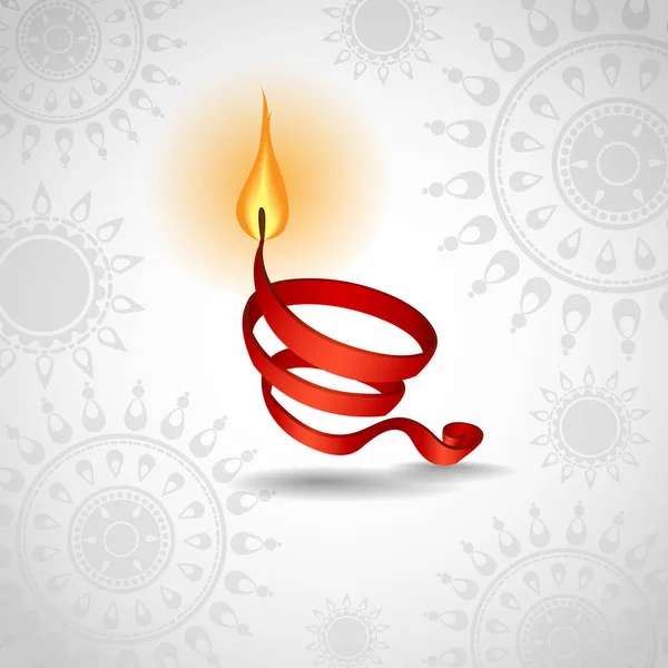 Happy Diwali Festival Vektorillustration Eps — Stockfoto