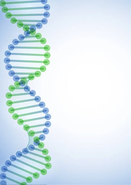 Dna Molekül Arkaplanı Vektör Llüstrasyonu Eps — Stok fotoğraf