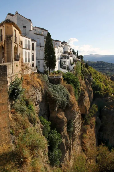 Vista Panorâmica Das Fachadas Cidade — Fotografia de Stock