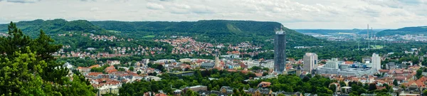 Jena Panorama Van Landgrafenberg — Stockfoto