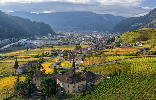 Malowniczy Widok Majestatyczny Krajobraz Dolomitów Włochy — Zdjęcie stockowe