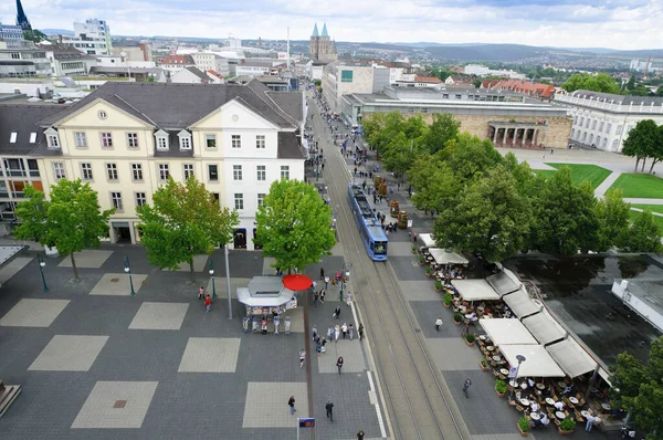 Kassel Centro Cidade Cima — Fotografia de Stock