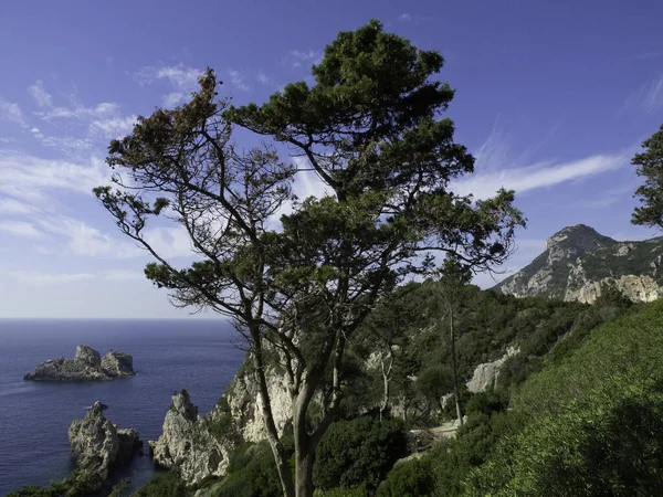 Corfù Kerkyra Città Vecchia Unesco Patrimonio Mondiale — Foto Stock