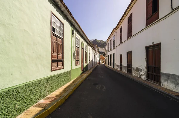 Vistas Ciudad Vallehernosa Gomera — Foto de Stock