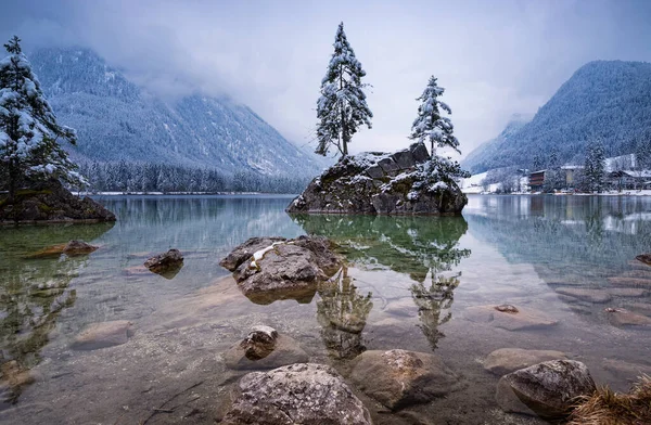 Vista Panoramica Bellissimo Paesaggio Alpino — Foto Stock