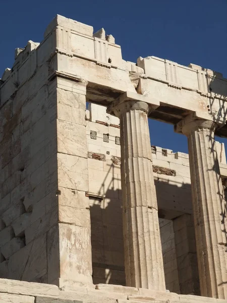 Ateny Stolicą Grecji Było Również Sercu Starożytnej Grecji Potężnej Cywilizacji — Zdjęcie stockowe
