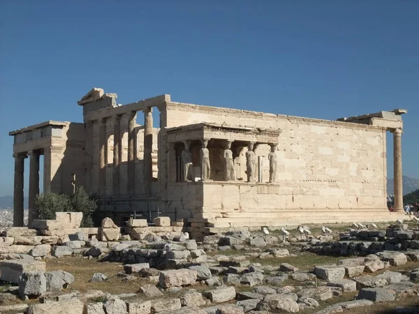 Atenas Capital Grecia También Estaba Corazón Antigua Grecia Una Poderosa — Foto de Stock