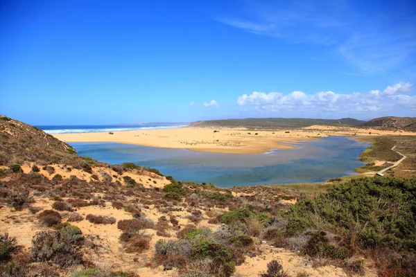 Vista Panorámica Las Dunas Enfoque Selectivo —  Fotos de Stock