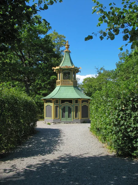 Chinese Pavillon Drottningholm Zweden Stockholm — Stockfoto