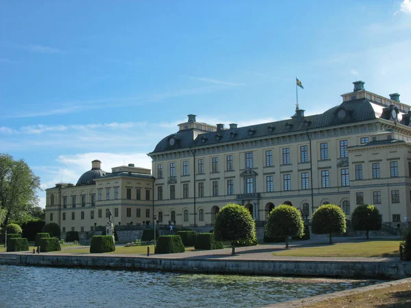 Château Drottningholm Suède Stockholm — Photo
