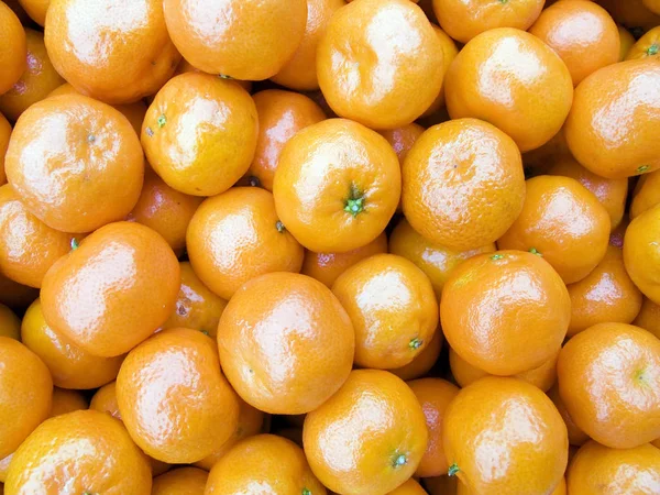 Belas Tangerinas Balcão Fundo Fruto — Fotografia de Stock