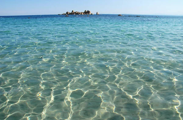 Stranden Tamaricciu Korsika — Stockfoto