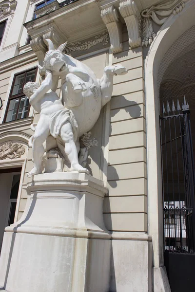 Vienna Hofburg Portal Figure — Stock Photo, Image