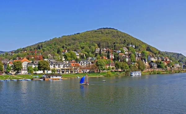 Heidelberg Una Città Sul Fiume Neckar Nel Sud Ovest Della — Foto Stock