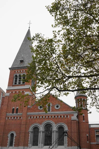Kostel Antverpách Belgie — Stock fotografie