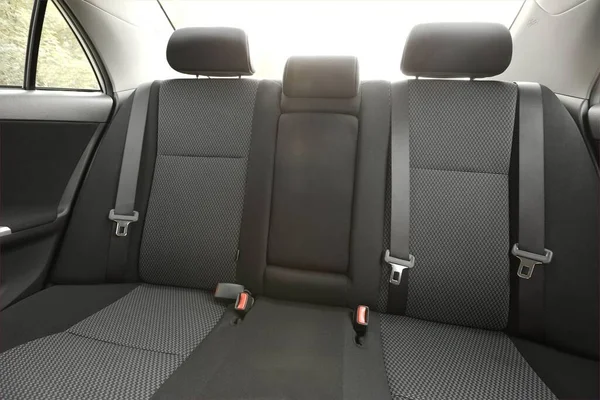 Interior Del Coche Con Asientos Traseros — Foto de Stock