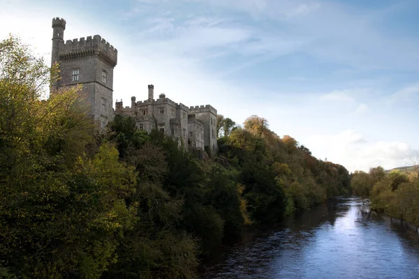 Lismore Castle Looking Beautiful Blackwater River County Waterford Ireland — Stock Photo, Image