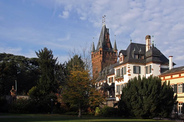 Het Schlosspark Weinheim — Stockfoto