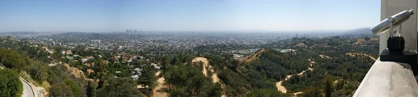 Vista Panorâmica Majestosa Cidade Urbana — Fotografia de Stock