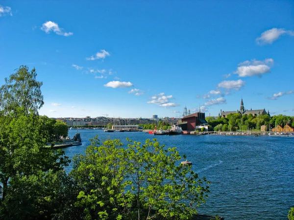 Stockholmer Hafen Und Ostsee — Stockfoto