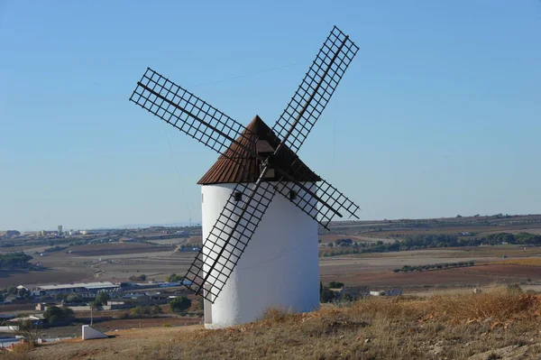 Spain Windmill Mancha Cervantes Don Quijote — Φωτογραφία Αρχείου