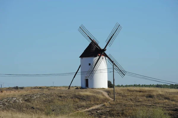 Spain Windmill Mancha Cervantes Don Quijote — 图库照片
