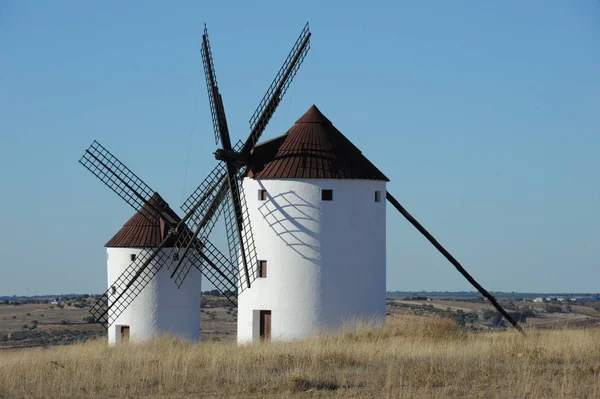 Spain Windmill Mancha Cervantes Don Quijote — 스톡 사진