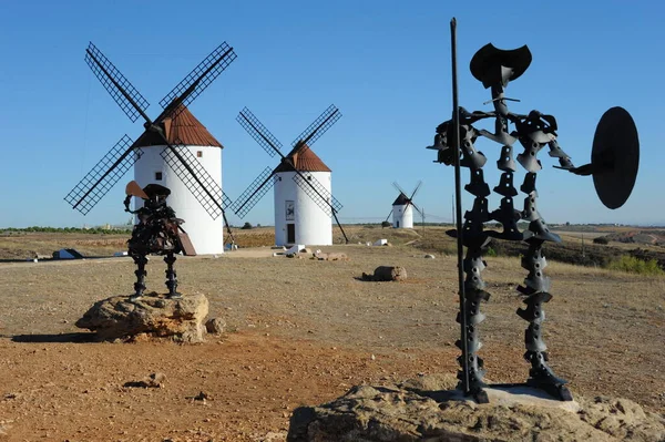 스페인 세르반테스 Don Quijote — 스톡 사진
