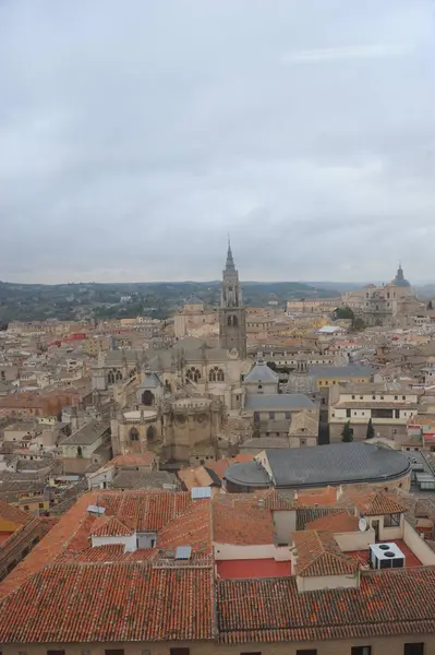 Toledo Španělsko Fasády Dveře Brána — Stock fotografie