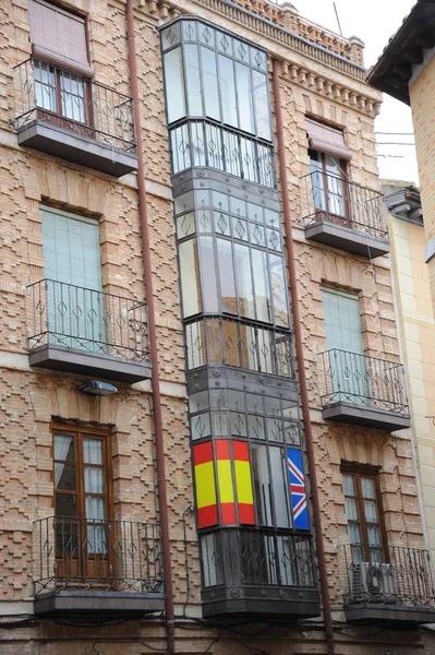 Toledo Spanien Fasader Dörrar Grindar — Stockfoto