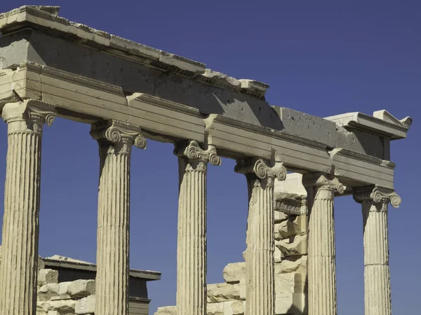 Athene Hoofdstad Van Griekenland Het Ook Het Hart Van Het — Stockfoto